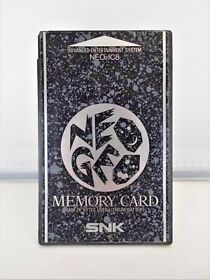 NeoGeo AES -- Memory Card -- CanSave! Japan Game. SNK. Genuine item. 12503