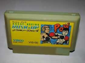 Great Boxing Rush Up Famicom NES Japan import US Seller