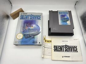 Nintendo Entertainment System Nes Silent Service KEIN Polyblock.