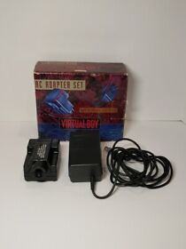 Official AC Adapter Set for Nintendo Virtual Boy In Box CIB - OEM - WORKS - LOOK