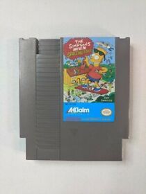 The Simpsons Bart vs Space Mutants Nintendo NES Authentic Game Cartridge Only