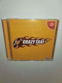 MINT DISC 2000 CRAZY TAXI Sega Dreamcast Japan Only NTSC-J vintage Video Game