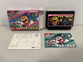 Famicom Namcot - PAC-MAN PACMAN 02 - complete CIB NPM-4500 - US SELLER