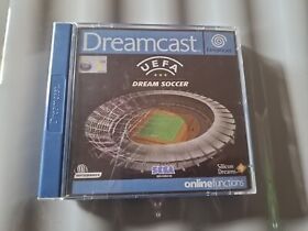 UEFA Dream Soccer (Sega Dreamcast, 2000) Complete with Manual 