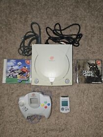SEGA Dreamcast Console With 2 Free Games, VMU And Cables Included 