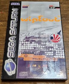 Wipeout - PAL - Sega Saturn Game - Complete With Manual 