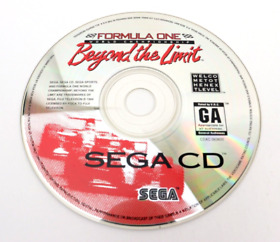 Formula One World Championship: Beyond The Limit (SEGA CD, 1994) Disc Only NTSC