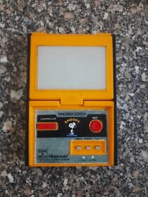Nintendo Donkey Snoopy Panorama Game and Watch SM-91 working 