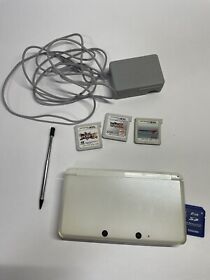 Nintendo 3DS Console White verified operating item