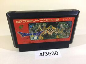 af3530 Dragon Quest III 3 NES Famicom Japan