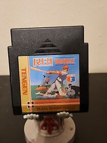 R.B.I. RBI Baseball (Nintendo NES, 1988) Tengen Authentic TESTED Free Shipping