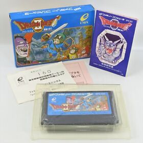 DRAGON QUEST II 2 Famicom Nintendo 2877 fc