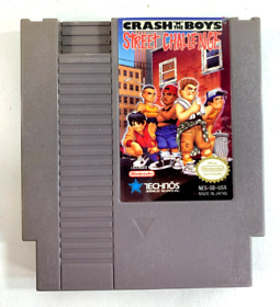 Crash 'N' the Boys: Street Challenge (Nintendo NES, 1992) Game Cartridge