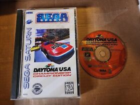 Daytona USA Championship Circuit Edition Complete Sega Saturn Video Game CIB