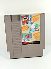 Super Mario Bros-Duck Hunt-World Class Track Meet Nintendo NES Game Cartridge
