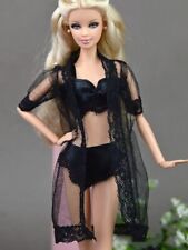 Doll Accessories Black Pajamas Lingerie Bra + Underwear Clothes For 11.5" Dolls