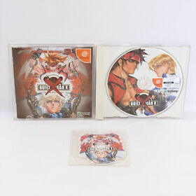 Dreamcast GUILTY GEAR X First Limited with Audio CD Type A Sega 0780 dc