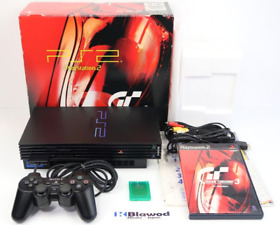 SONY PlayStation 2 PS2 SCPH-35000 GT3 Racing Pack Black console Boxed Japan F/S