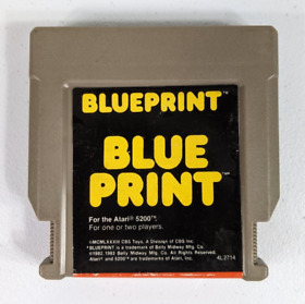Blue Print (Atari 5200) ⭐ Cartridge Only ⭐ Clean Tested Works