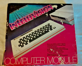 1983 MATTEL INTELLIVISION  ECS COMPUTER MODULE & KEYBOARD ~ NEW ~ IN ~ OPEN BOX
