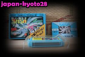 Astro Robo SASA w/box manual Japan Nintendo Famicom FC NES  Good Condition