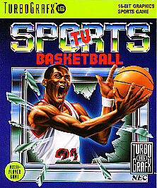 TV Sports Basketball (TurboGrafx-16, 1991) HU Card/Cart