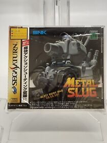 METAL SLUG with Ram Sega Saturn SS Japan Import Japanese Mint Original Shrink