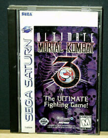 ULTIMATE MORTAL KOMBAT 3 (SEGA SATURN 1996) Tested NTSC-U/C