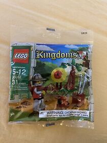 LEGO Kingdoms Target Practice Polybag 30062 Lion Knight Quarters Minifig Castle