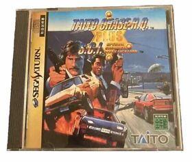 Taito Chase H.Q. Special Police S.C.I. Sega Saturn SS from Japan Free Shipping