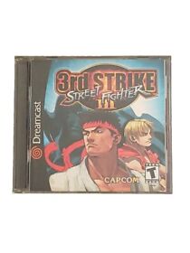 Sega Dreamcast Street Fighter 3rd Strike Mint CIB With Registration Card 