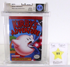 Kirby's Adventure Nintendo NES New Sealed Canadian Version WATA Grade 9.0 A NIB