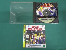 Sega Saturn -- Virtual Volleyball[No manual] -- *JAPAN GAME!!* SS. 15272