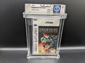DragonHeart: Fire & Steel Sega Saturn WATA 8.0 A FACTORY SEALED VGA