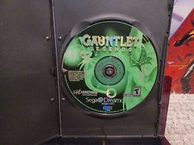 Gauntlet Legends | (Sega Dreamcast, 2000) | Disc Only | Loose | GREAT SHAPE!