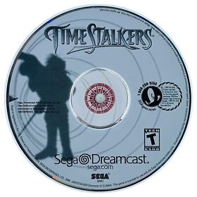 Time Stalkers (Sega Dreamcast, 2000) Authentic Tested Game Disc