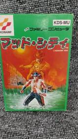 Famicom Software Mad City KONAMI