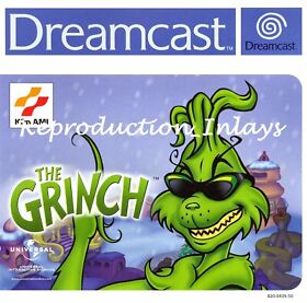 The Grinch Dreamcast Front Inlay (High Quality)