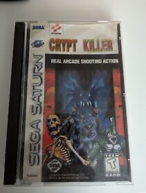 Crypt Killer (Sega Saturn, 1997) Authentic Complete CIB. Tested working 