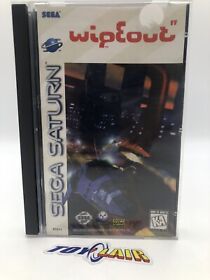 Wipeout (Sega Saturn, 1996) With Manual & Registration card included