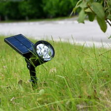 4 Pack Solar Spotlights Landscape Lights Outdoor Garden Pathway Patio Yard Lamps