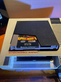 Battle Chess Nintendo Entertainment System, 1990 NES Cartridge And Sleeve tested