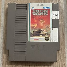 Iron Tank The Invasion of Normandy (Nintendo NES, 1988) Auténtico Probado Funcionamiento