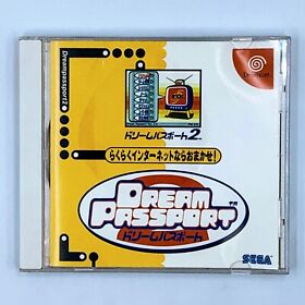 Dream Passport 2 Sega Dreamcast Japan Import US Seller