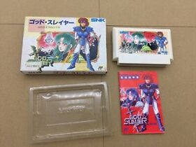 Famicom SNK God Slayer boxed Japan NES FC Nintendo Game