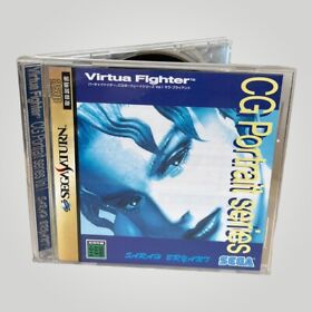 Virtua Fighter CG Sarah Sega Saturn - Japan Region Title USA Seller