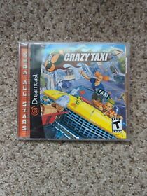 Crazy Taxi (Sega Dreamcast, 2000) CIB COMPLETE Tested & Working