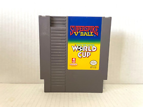 Super Spike V Ball/Nintendo World Cup (Nintendo NES, 1990) Authentic Works