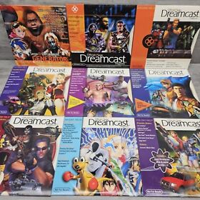 Sega Dreamcast DC Magazine Demo Discs Lot (9) Generator Slave Zero Dead Or Alive