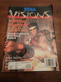Sega Vision Magazine Vol. 1 No. 25 September 1995 Virtua Fighter Saturn 32X Vtg
